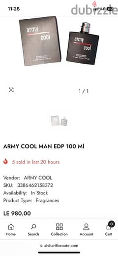 army cool perfume