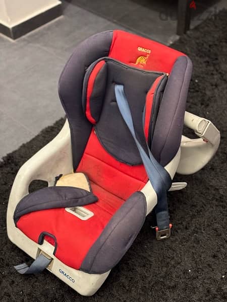 Baby carseat gracco كرسي سيارة اطفال ماركة جراكو بدون قاعدة تثبيت 1