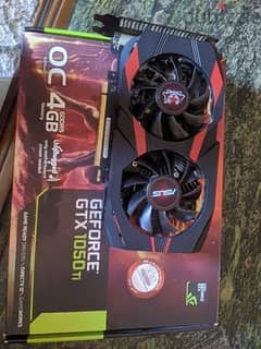 GTX 1050ti OC - ASUS CERBERUS