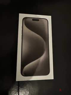 IPhone 15 Pro Max 256GB (dual sim)  NEW!!