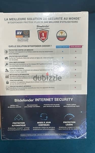 Bitdefender Internet Security code only 1PC/1Year 1