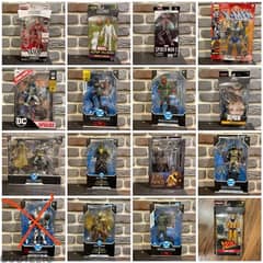 Action figures new sealed