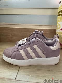 Adidas Superstar Xlg size 38.5 NEW with TICKET