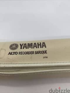 Yamaha Soprano Recorder Made In Japan