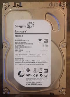 Seagate 3TB Desktop HDD SATA 0