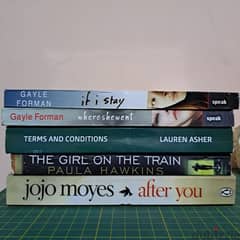 5 used novels