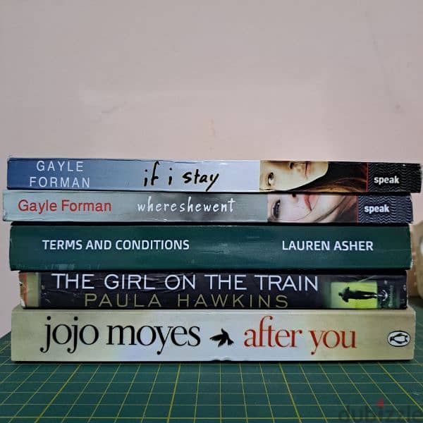 5 used novels (copy) 0