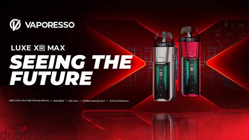 Vaporesso Luxe XR Pod Vape جديد متبرشم 80 وات 3