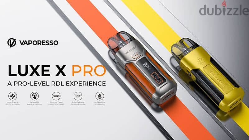 Vaporesso Luxe X Pro Pod Kit vape جديد متبرشم فيب 40 وات 2