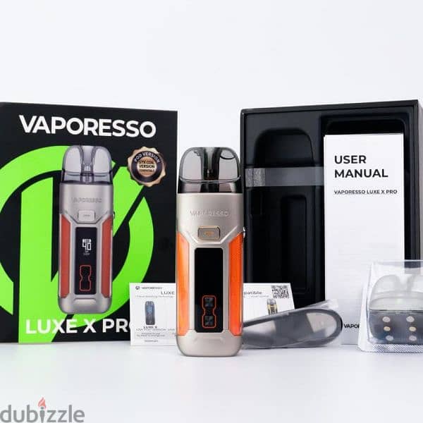 Vaporesso Luxe X Pro Pod Kit vape جديد متبرشم فيب 40 وات 6