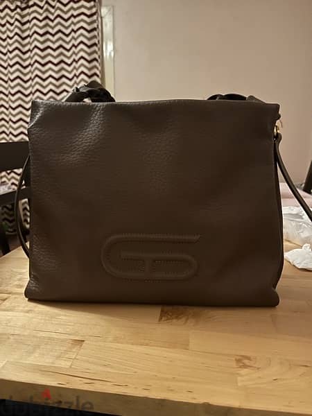 George Sara genuine leather shoulder bag 4