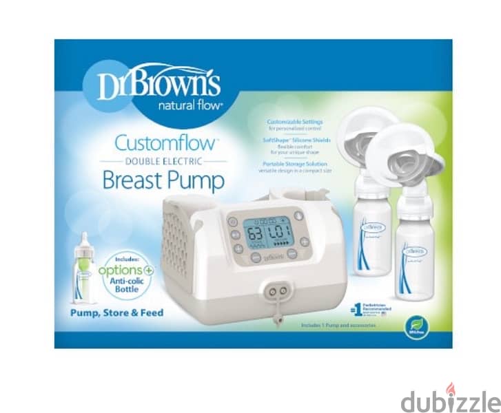 Dr Brown’s automatic customflow Breast Pump مضخه رضاعه اوتوماتيك 2