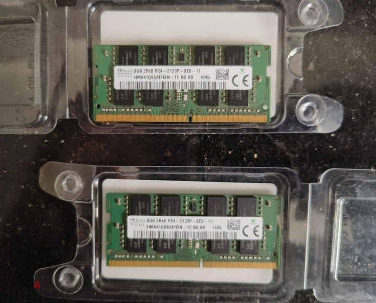 hp ddr4 (2 x 8gb ram) 1