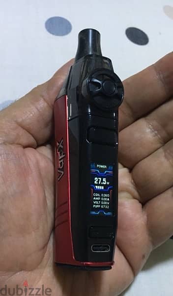 بود مود چيسر اس  VapX Geyser S Pod Kit 1500 mAh 50 Watt 8