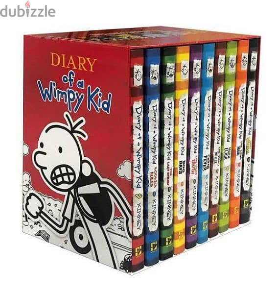 wimpy kid box 10 books from 1 : 10 0