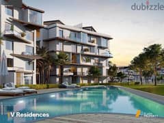 Apartment Fully furnished high end for sale with installments at Villette ,V - Residence 0