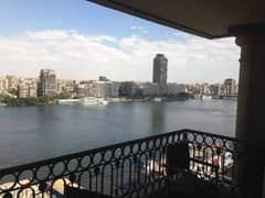 A fully furnished hotel apartment for sale ((months to be received)) with a fantastic view on the Nile, directly next to the Hilton Hotel 0