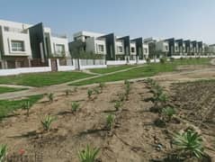 town house corner with garden and roof  in new cairo hyde park 0