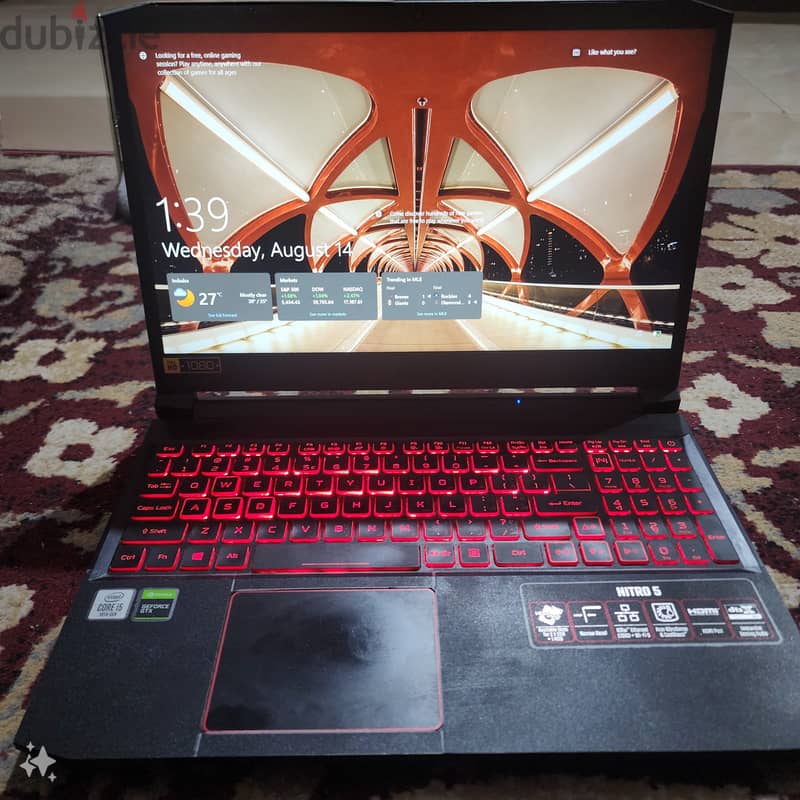 Acer nitro 5 Corei5 10gen Gaming laptop 2