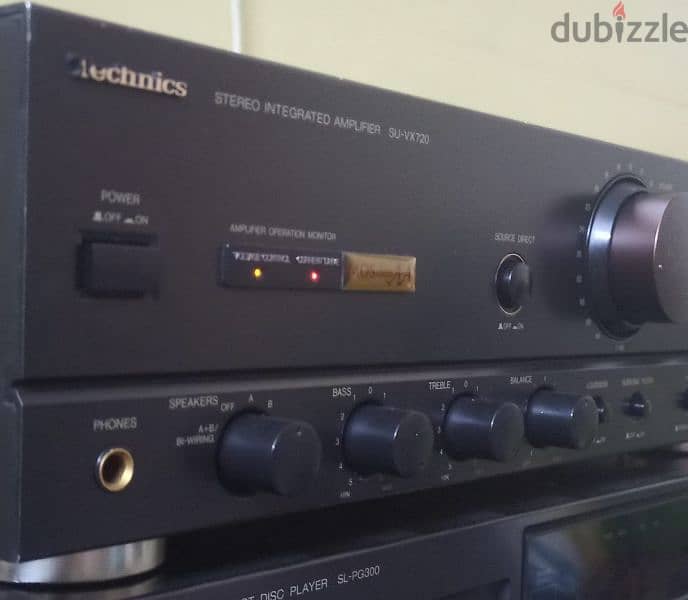 Technics SU-VX720
Stereo Integrated Amplifier 3