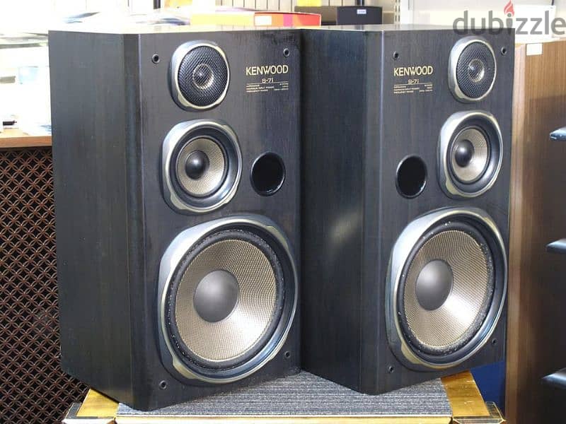 Kenwood stereo loudspeaker system 0