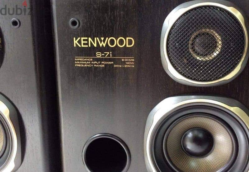 Kenwood stereo loudspeaker system 1