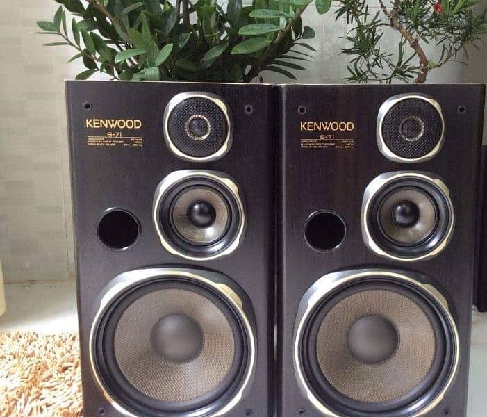 Kenwood stereo loudspeaker system 2