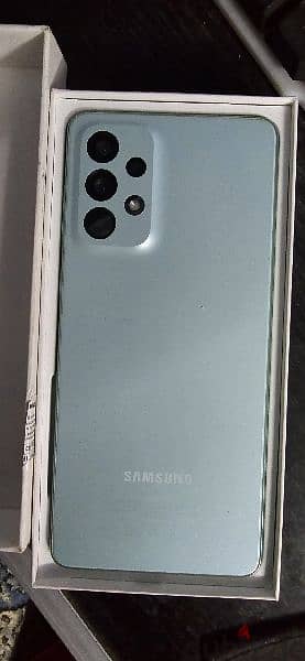 Samsung A73 8/128 استعمال شهرين بالعلبه 1