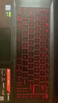 MSI GF63 thin 9RCX gaming laptop