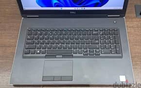 dell precision 7730 . كارت 6جيجا . جيل ثامن