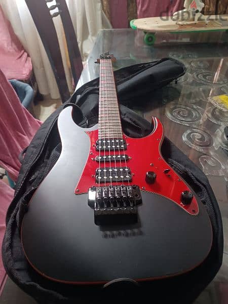 guitar ibanez grg250dx red black 2