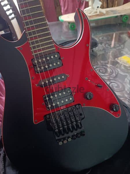 guitar ibanez grg250dx red black 3