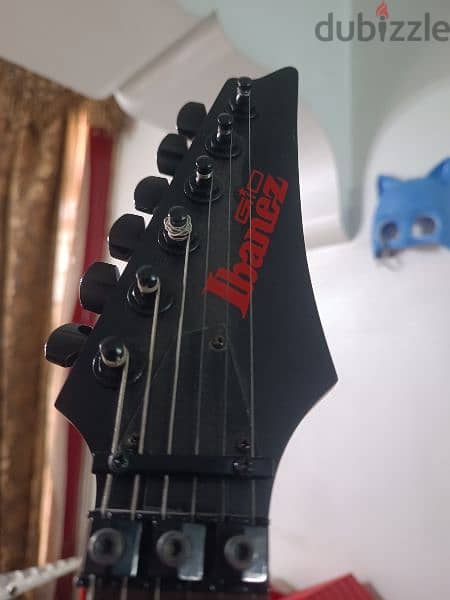 guitar ibanez grg250dx red black 5