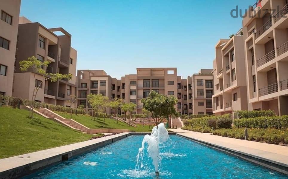 شقة متشطبة بفيو لاند سكيب 174م للبيع في المراسم فيفث سكوير Al marasem 0