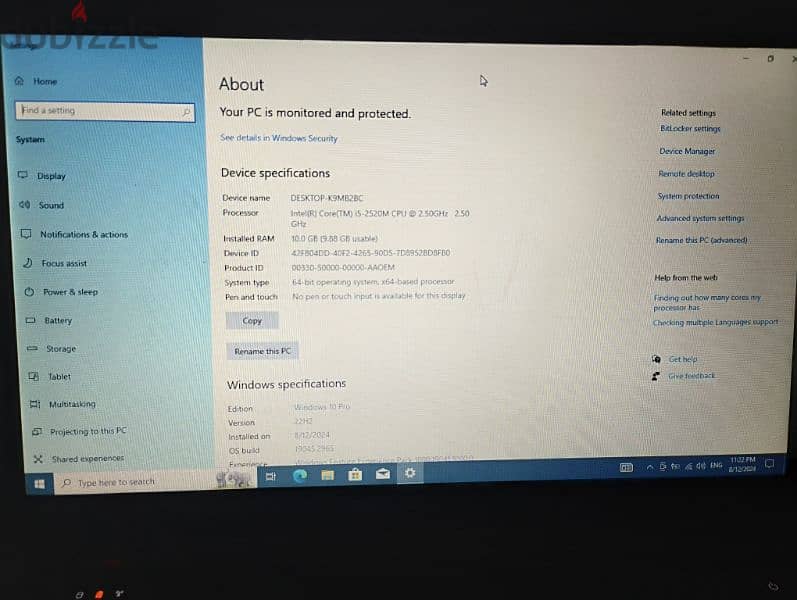 لاب توب ديل E 6520  i5 dell جيد جدا 1