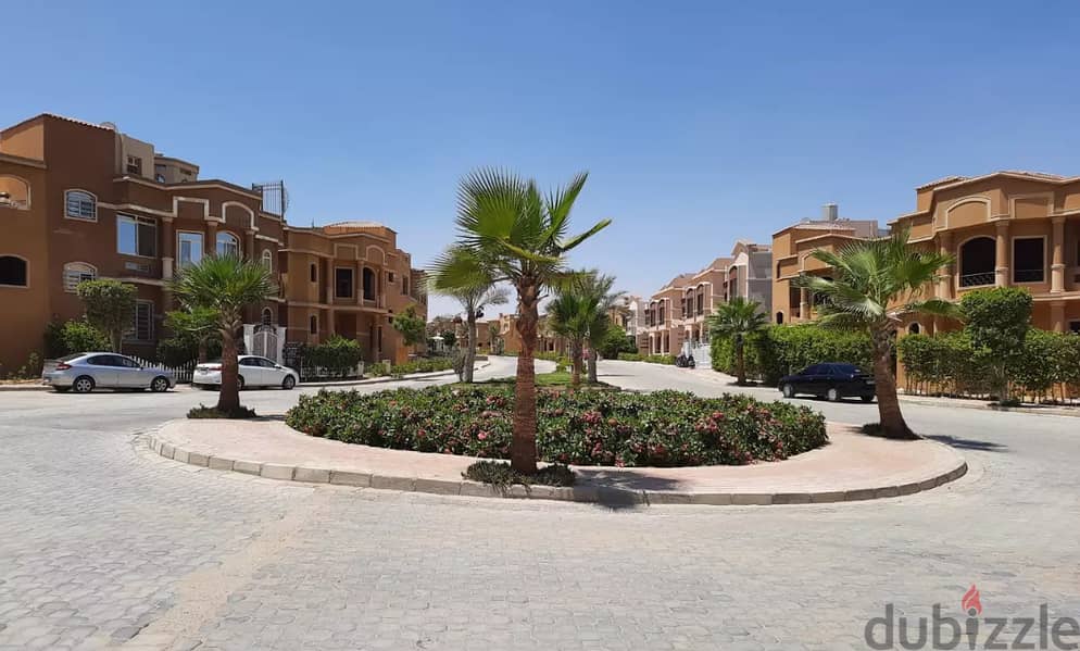 على لاند سكيب وبحري فيلا 650م قطامية جاردنز Villa in Katameya Gardens 15