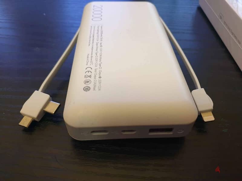 20000mah LDNIO power bank used once باور بانك 2