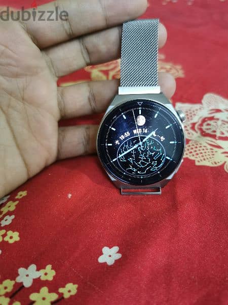 Huawei GT 3 pro metal watch - ساعه هواوي 4