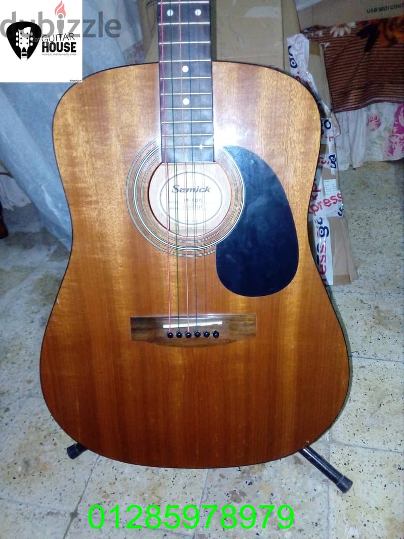 اكوستيك جيتار ساميك صناعة اندونيسى Samick Lw-015g Acoustic Guitar 1