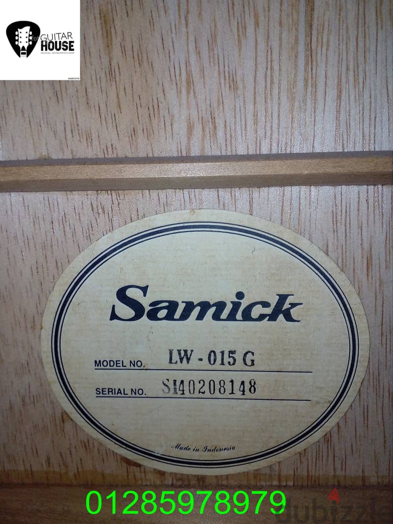 اكوستيك جيتار ساميك صناعة اندونيسى Samick Lw-015g Acoustic Guitar 9