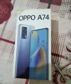 oppo a74 128جيجا ورامram6+6 حالة ممتازة