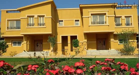 فيلا توين 600م ف قطامية جاردنزTwin House For Sale in Katameya Gardens