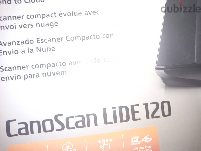 سكنر canon lide 120 4