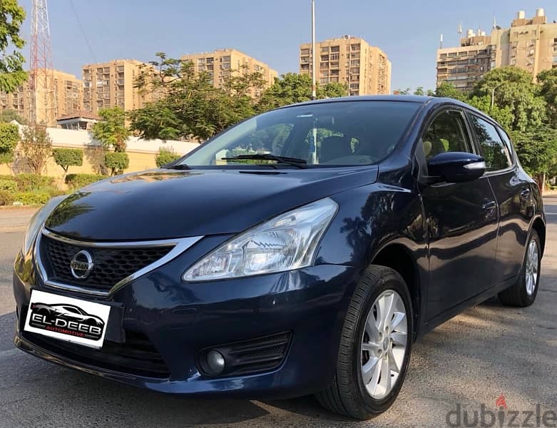 نيسان تيدا 2014 nissan tiida اعلي فئه بصمه 2