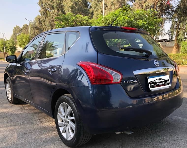 نيسان تيدا 2014 nissan tiida اعلي فئه بصمه 4