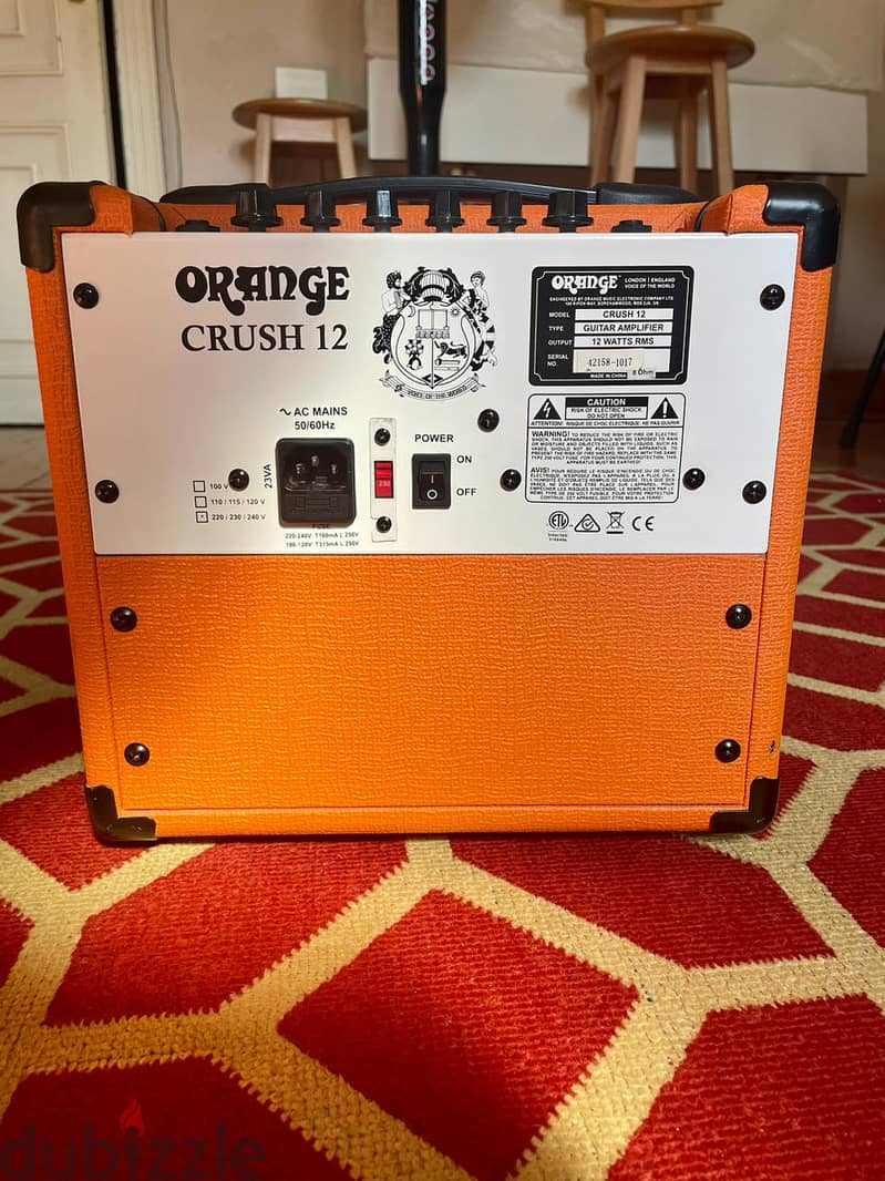 Orange Crush 12 Guitar Amplifier 1