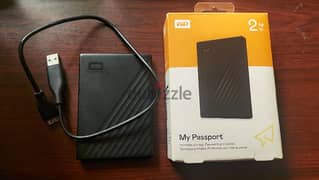 اكستيرنال هارد ويسترن ديجيتال 2 تيرا Western Digital My Passport 2TB