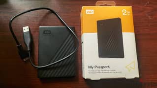 اكستيرنال هارد ويسترن ديجيتال 2 تيرا Western Digital My Passport 2TB