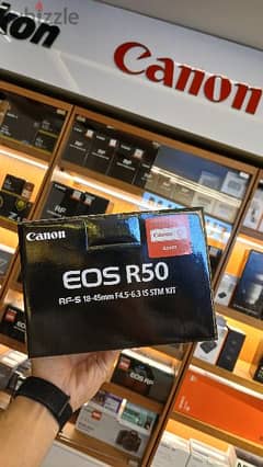 Canon R50 كاميرا كانون Camera New