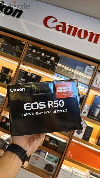 Canon R50 كاميرا كانون Camera New 0